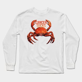 Cancer Sucks Long Sleeve T-Shirt